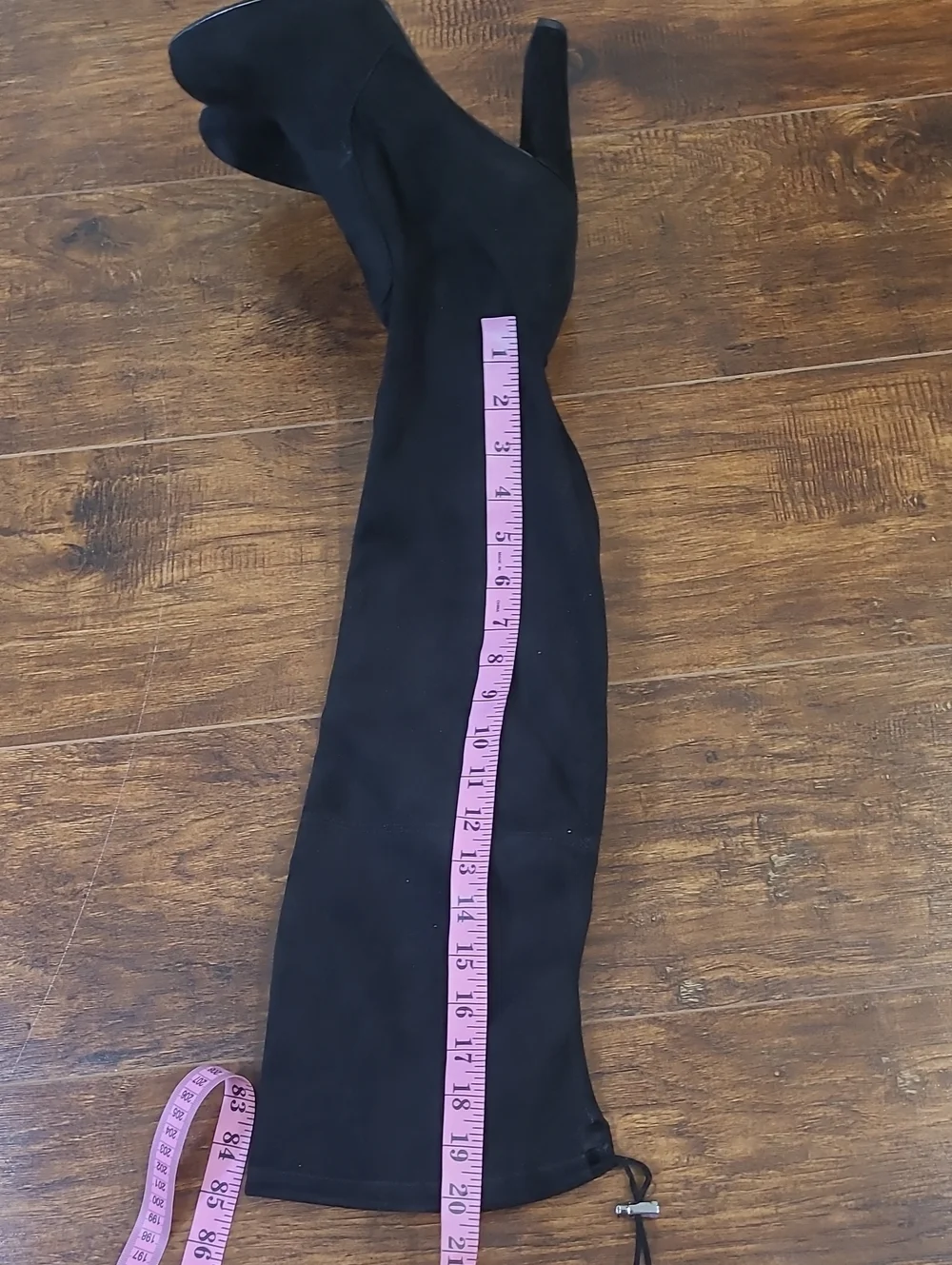 Sam Edelman 'Kent' Over the Knee Boot Black Suede Size 8.5